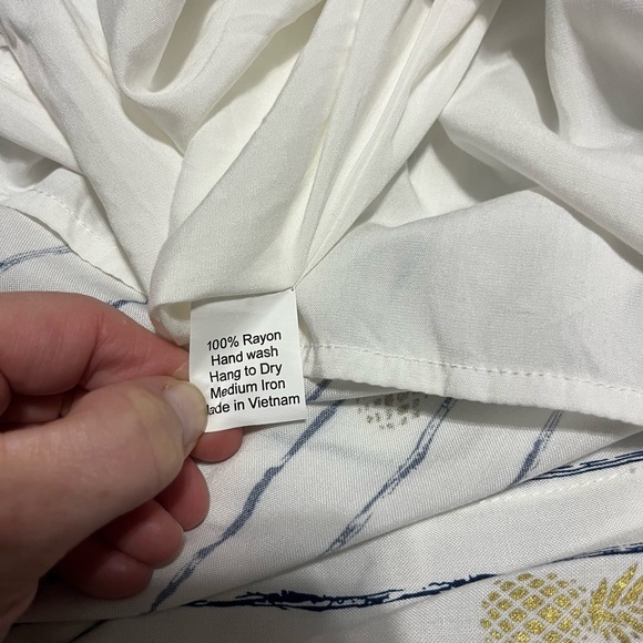 Angels by the Sea Loha Hawaiian Dress Pineapple - Picture 5 of 8